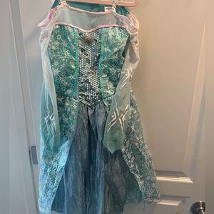 Disney frozen Elsa dress costume